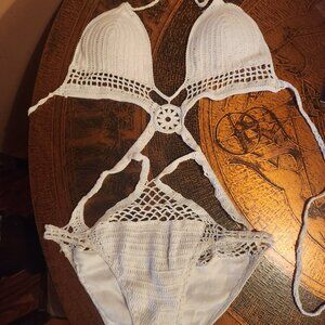 Beautiful crochet monokini